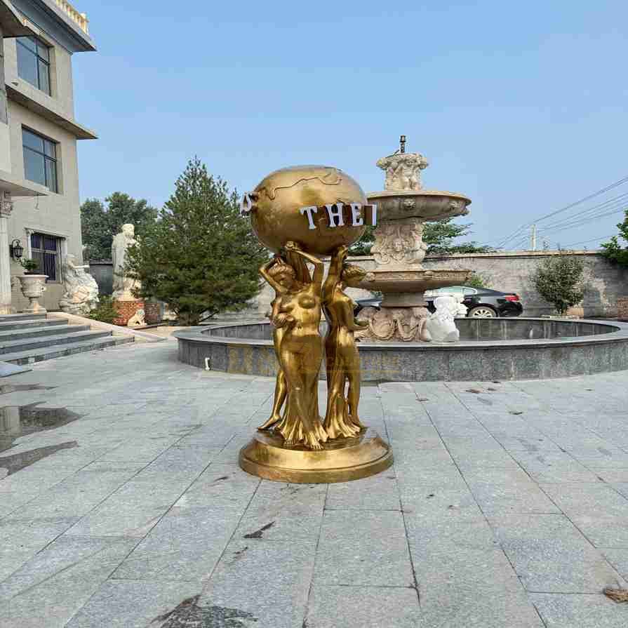 Full Size The World Is Yours Statue from Scarface 6