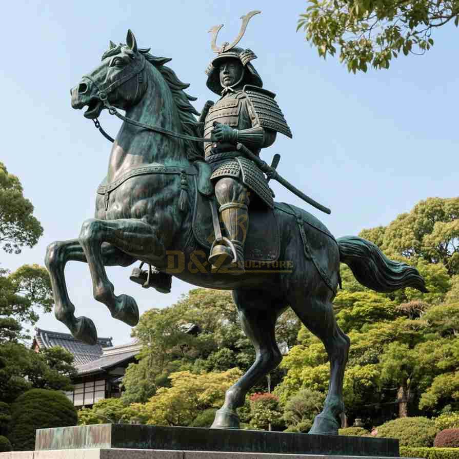 Japanese Samurai Statue 2