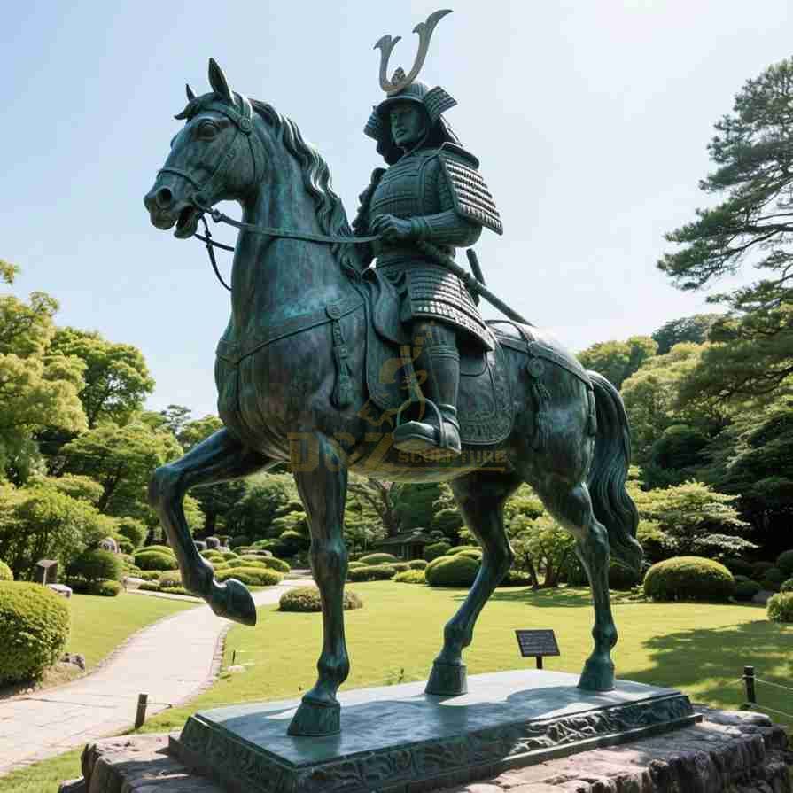 Japanese Samurai Statue 5