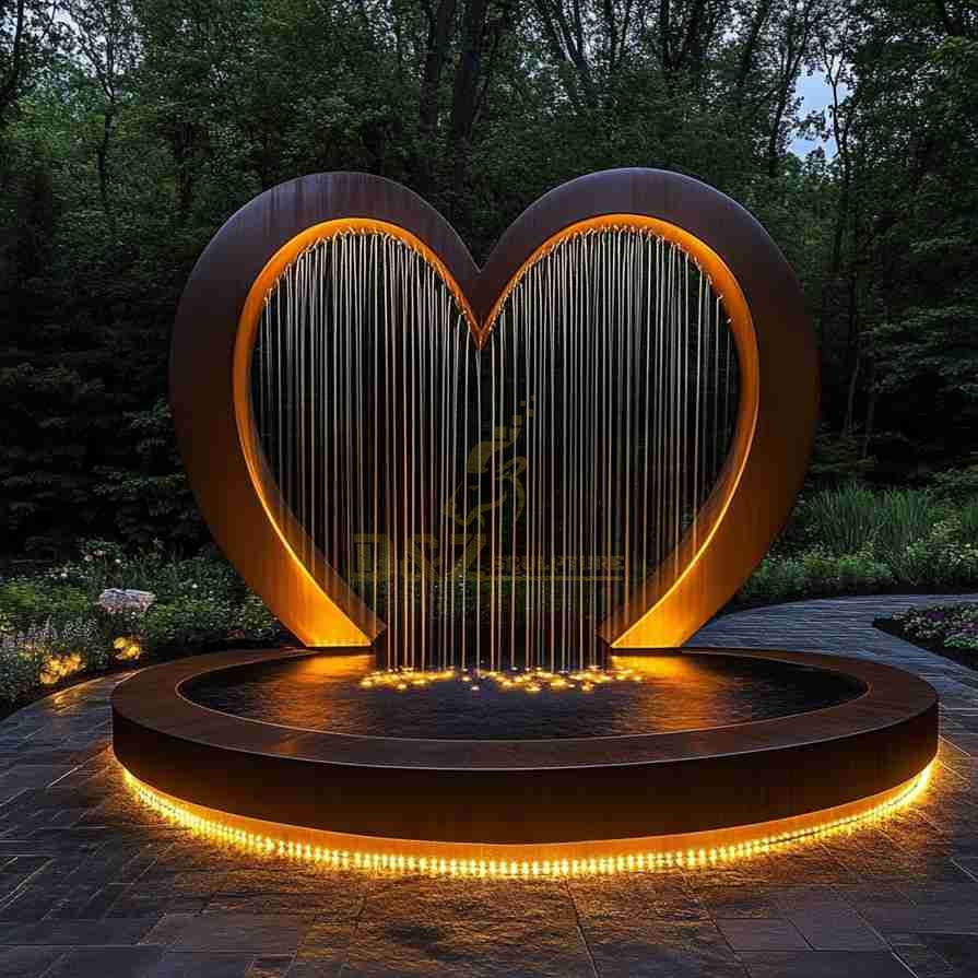 Heart Shape Fountain 2