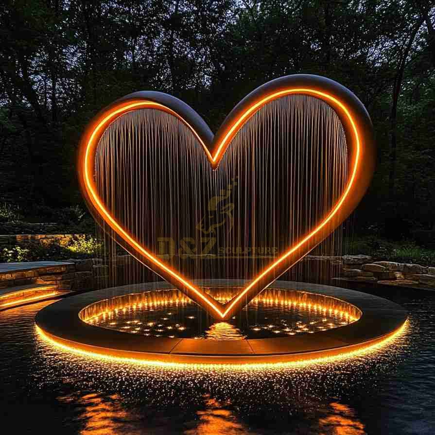 Heart Shape Fountain 5