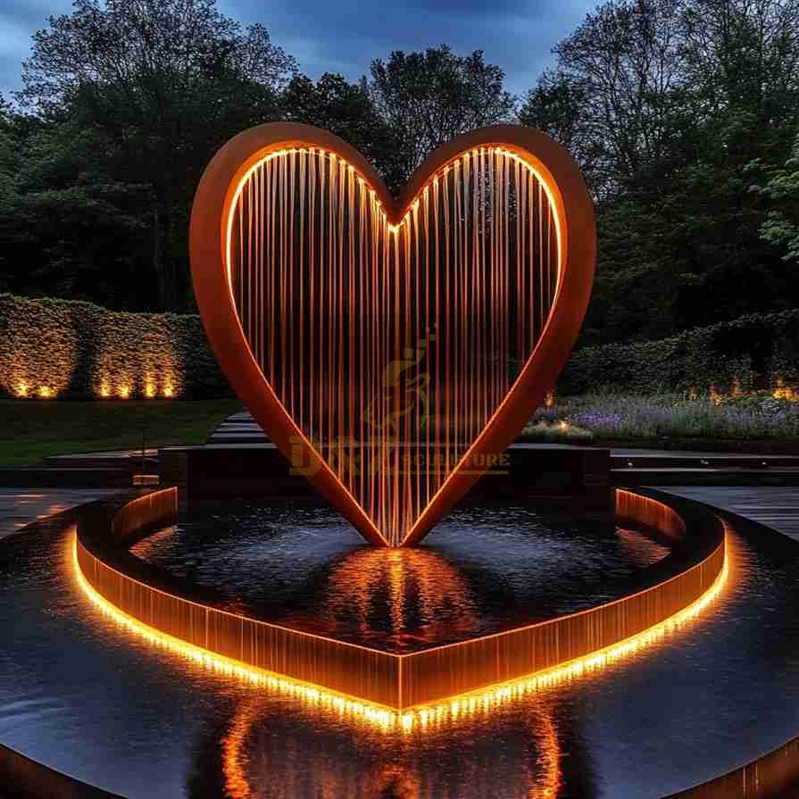 Heart Shape Fountain 6