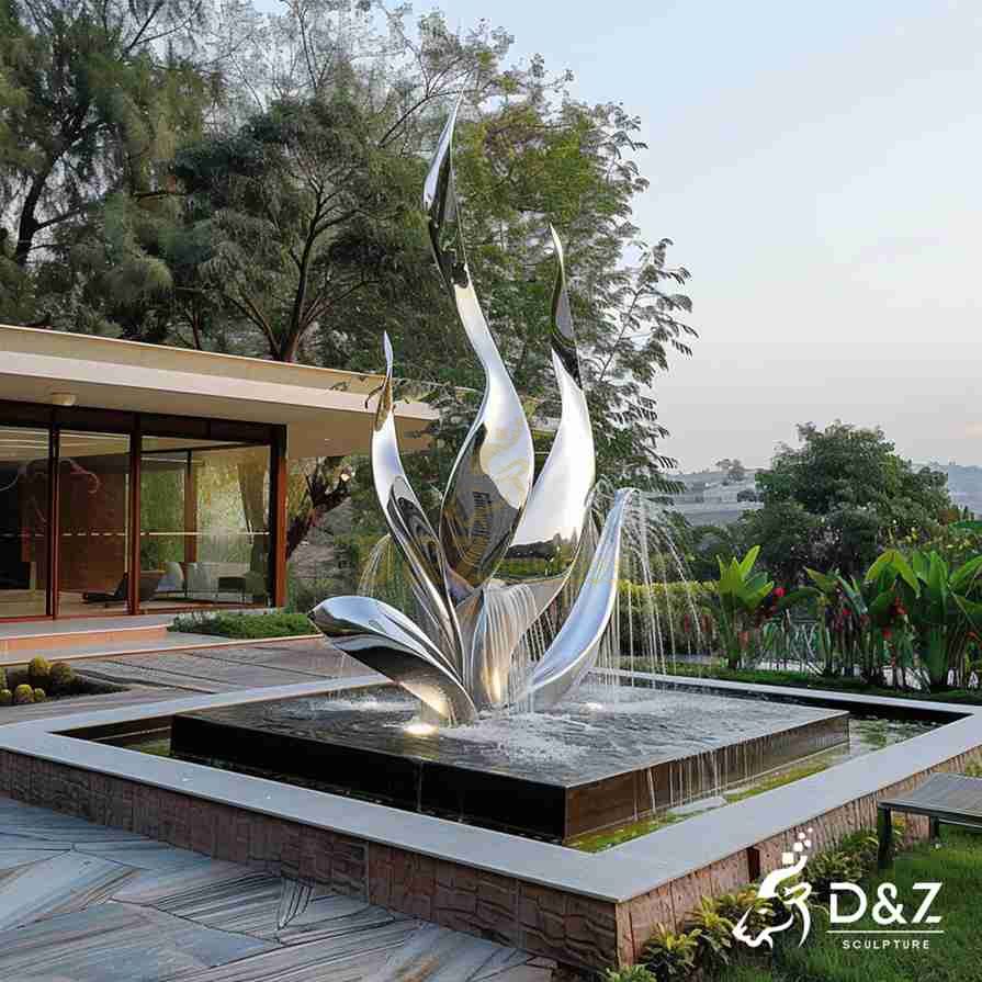 Abstract Flame Fountain 2