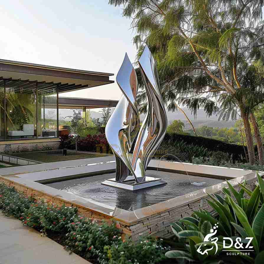 Abstract Flame Fountain 3