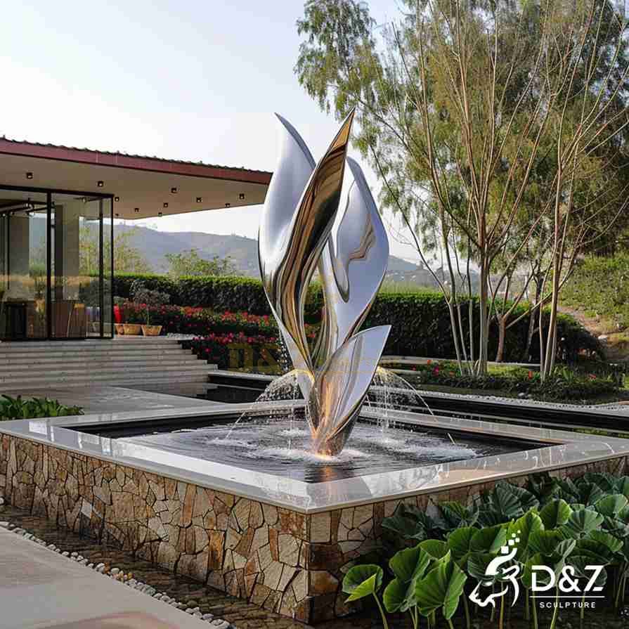 Abstract Flame Fountain 5