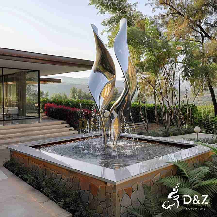 Abstract Flame Fountain 6