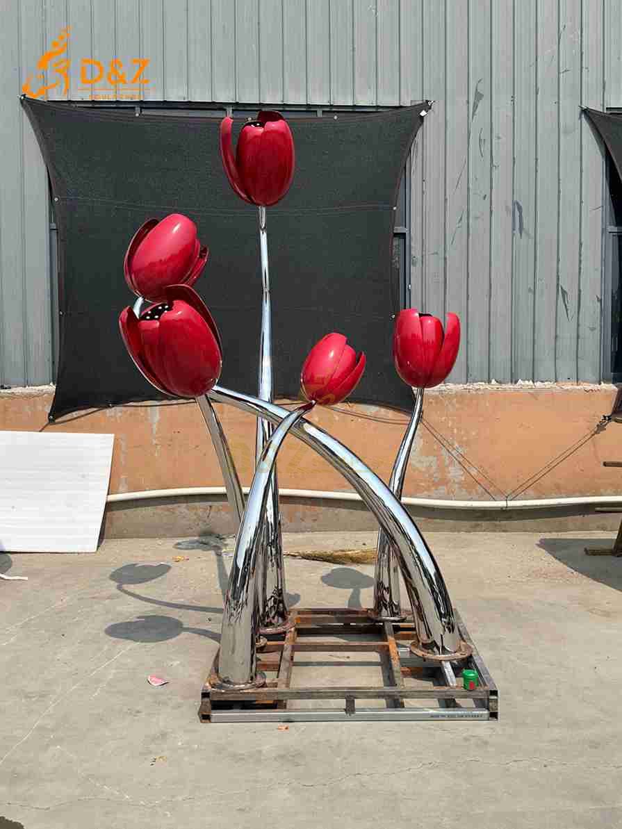 Bouquet of Tulips Sculpture 1