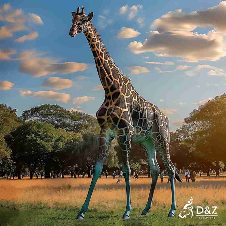 Large Outdoor Giraffe Statue 1