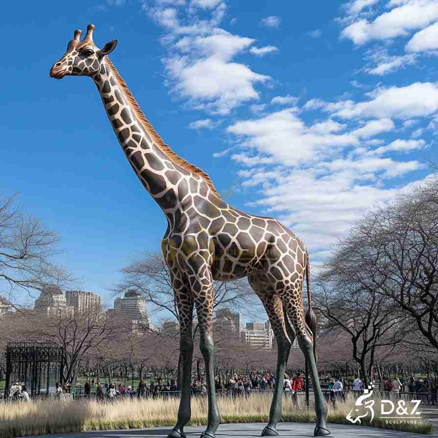 Large Outdoor Giraffe Statue 2