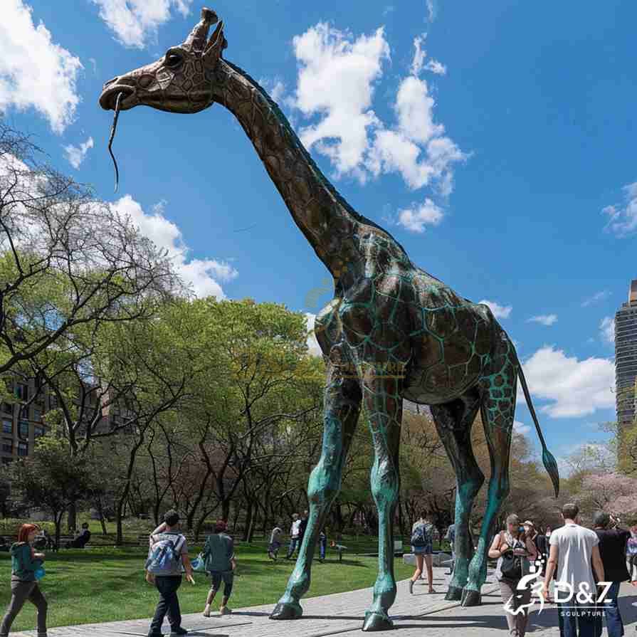 Large Outdoor Giraffe Statue 3