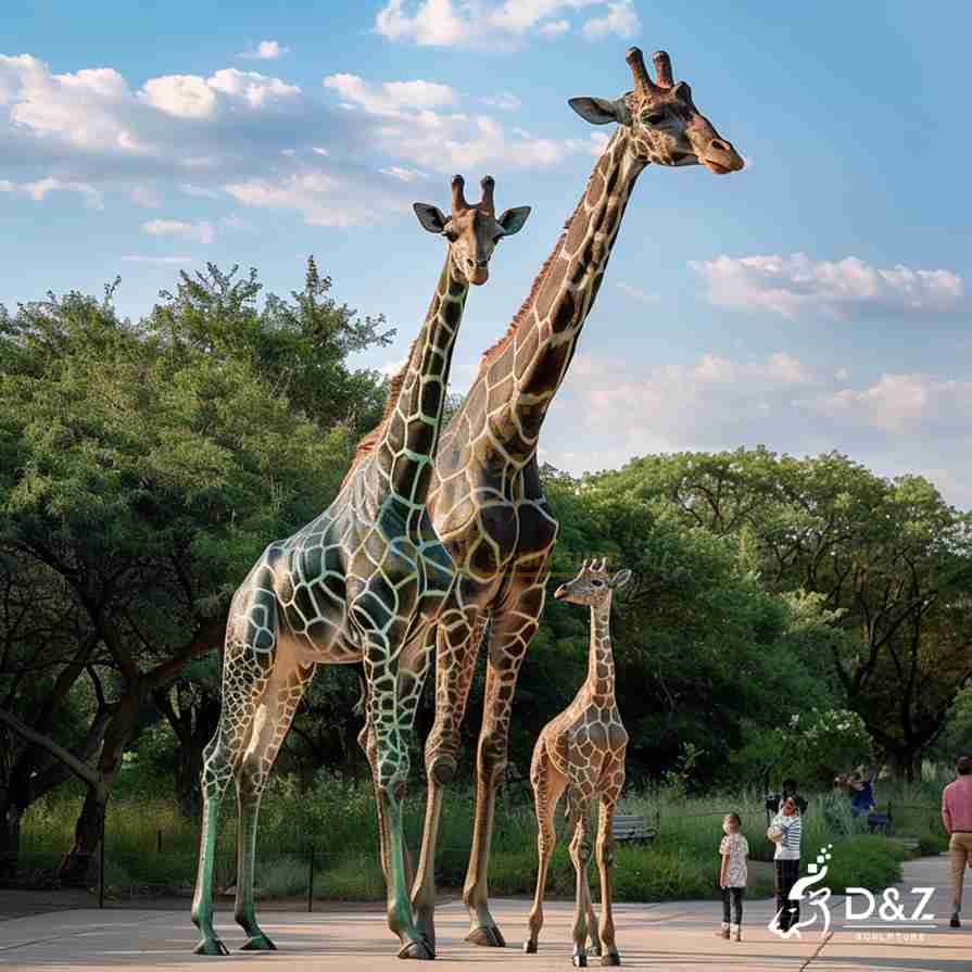 Large Outdoor Giraffe Statue 6