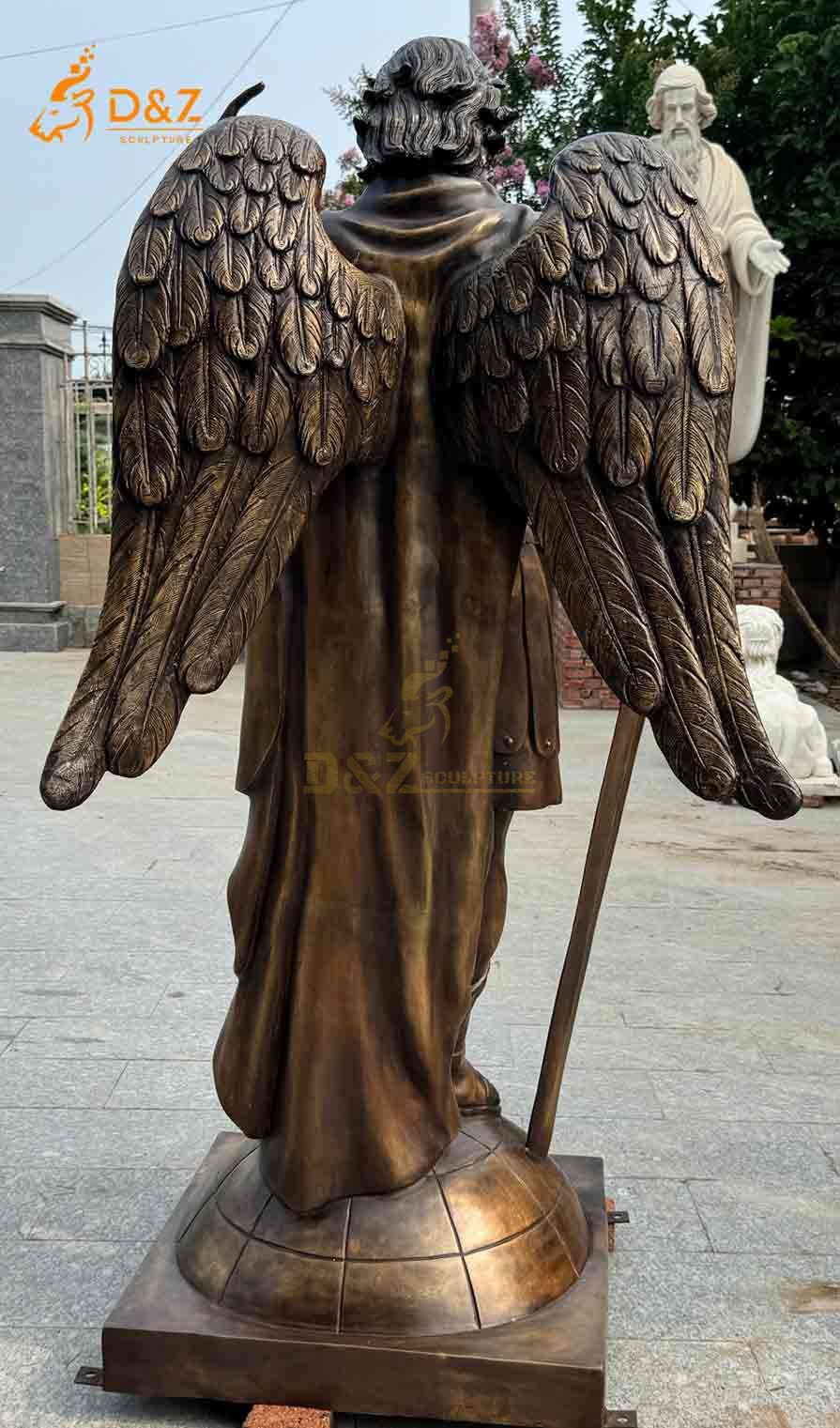 Bronze Saint Michael Archangel Statue for Sale 2