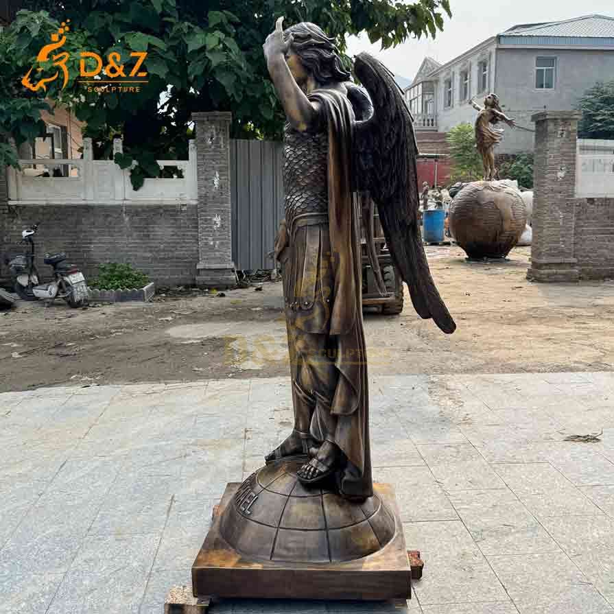 Bronze Saint Michael Archangel Statue for Sale 6