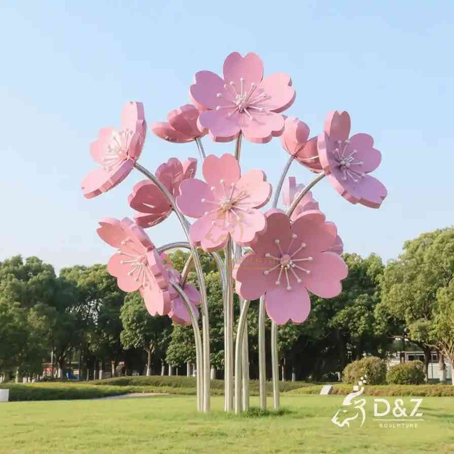 15-10 Metal Flower Sculptures｜Artistic Garden Decor Collection