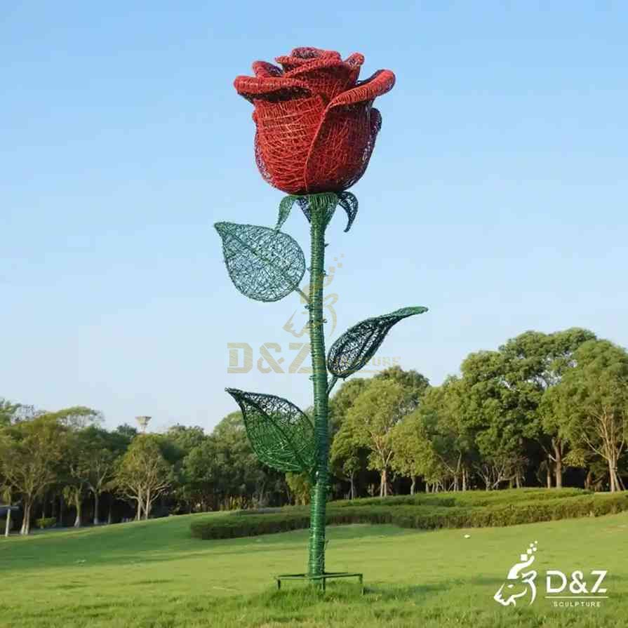 15-14 Metal Flower Sculptures｜Artistic Garden Decor Collection