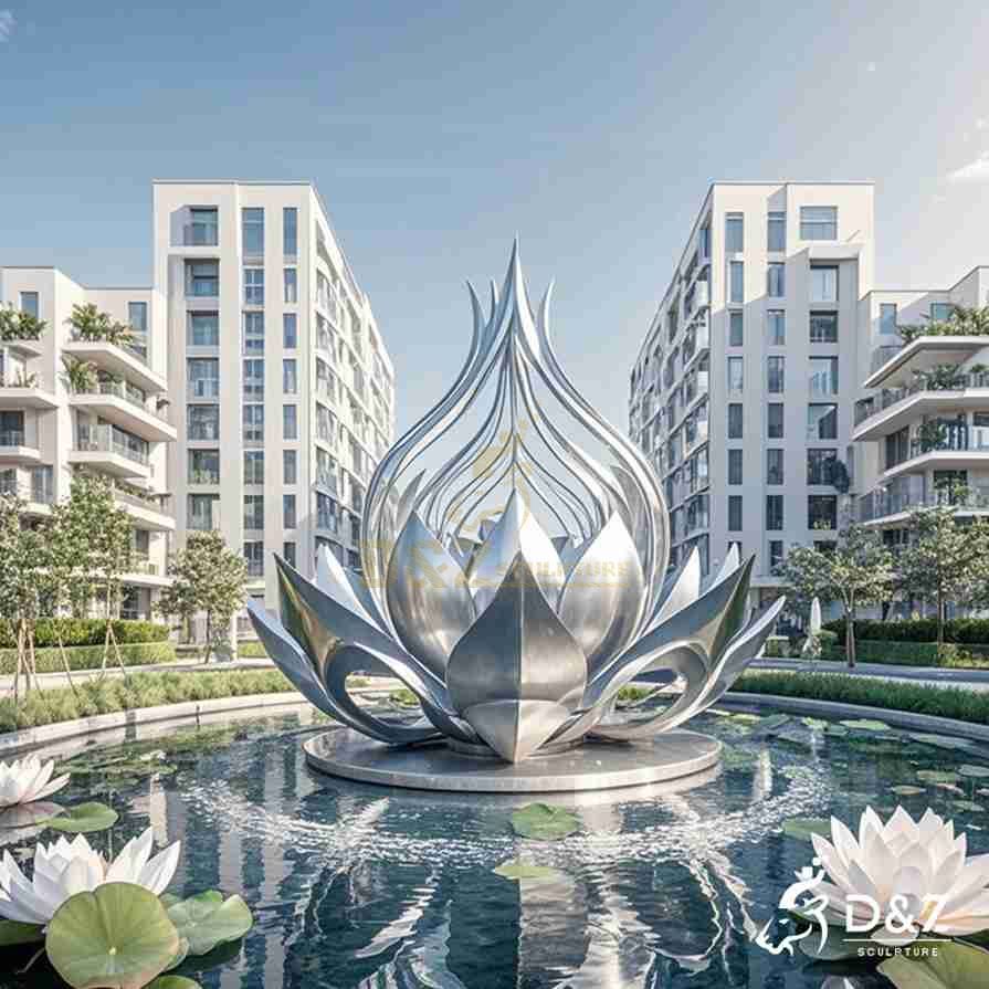15-0 Metal Flower Sculptures｜Artistic Garden Decor Collection