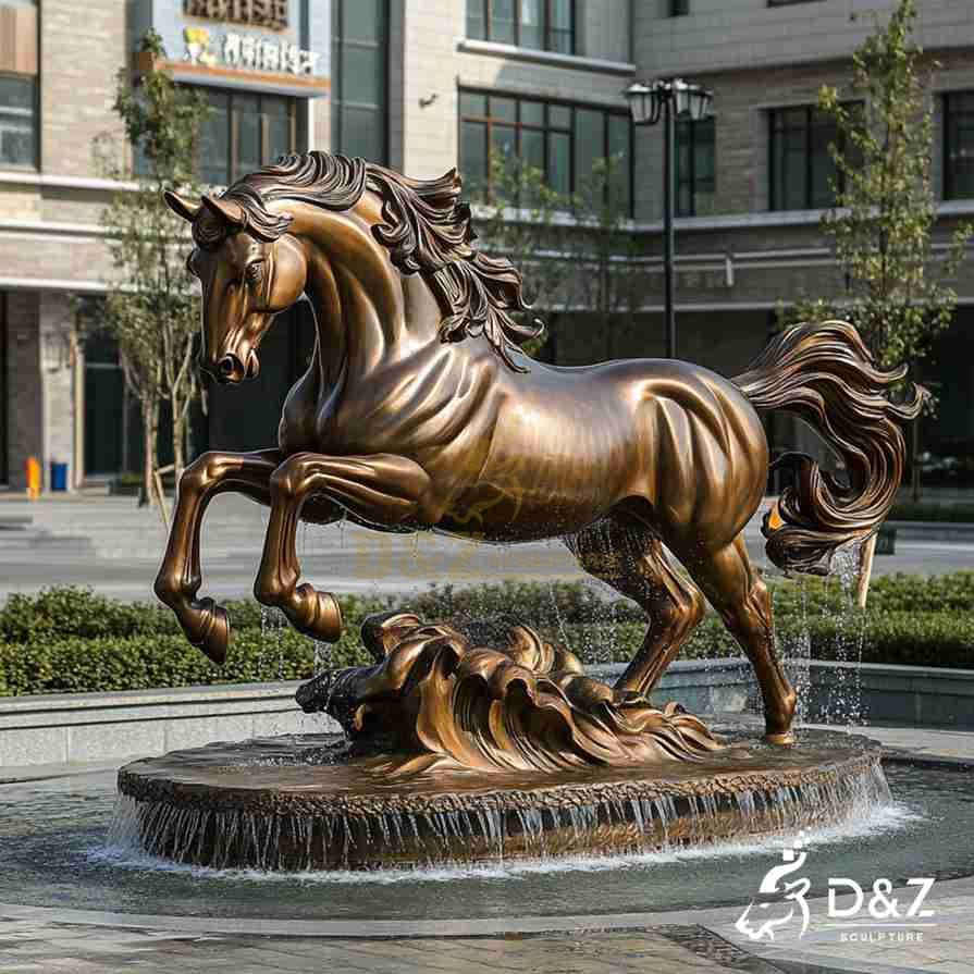 Large Outdoor Bronze Galloping Horse Statue 6