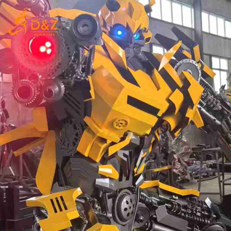 Large Metal Robot Sculpture 6