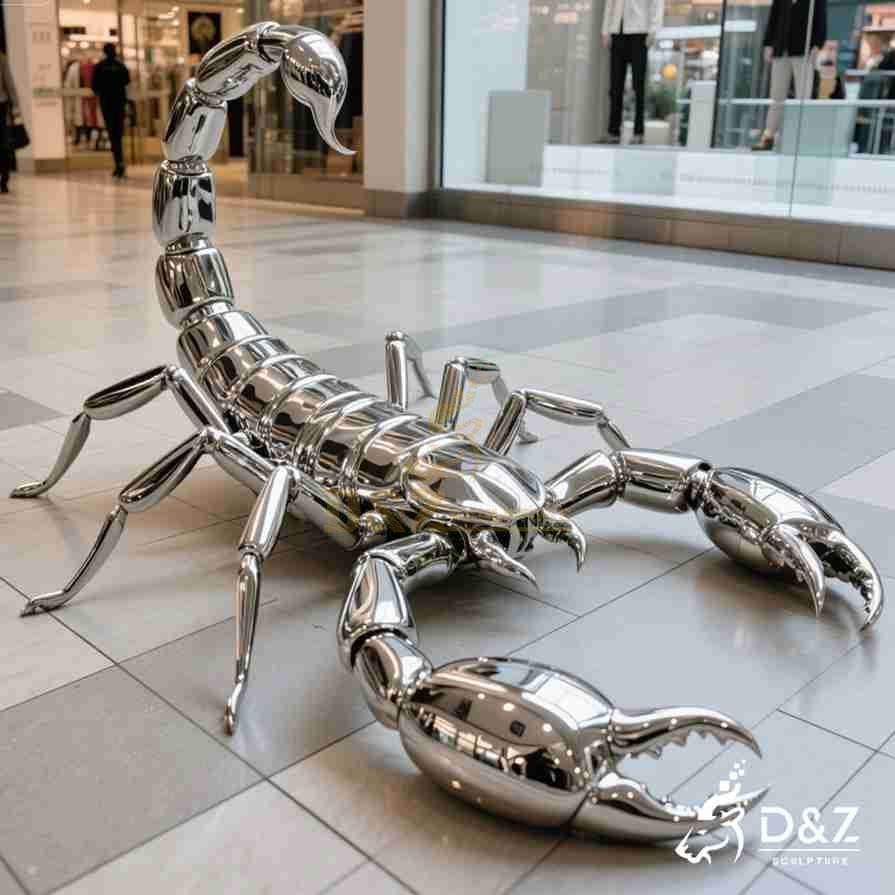 Large Metal Scorpion Statue 4