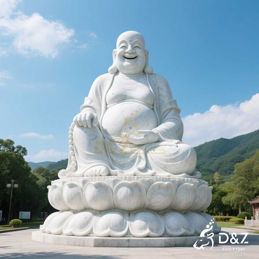 Marble Maitreya Buddha Statue 6