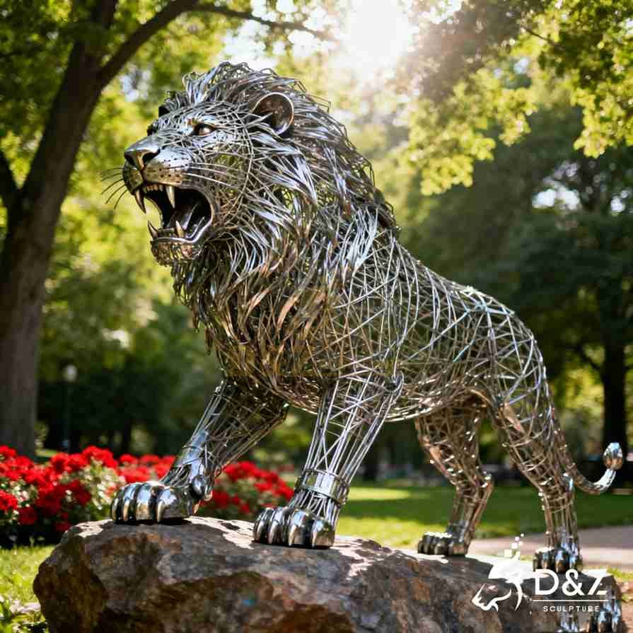Top 10-9 Metal Lion Sculptures to Enhance Your Space