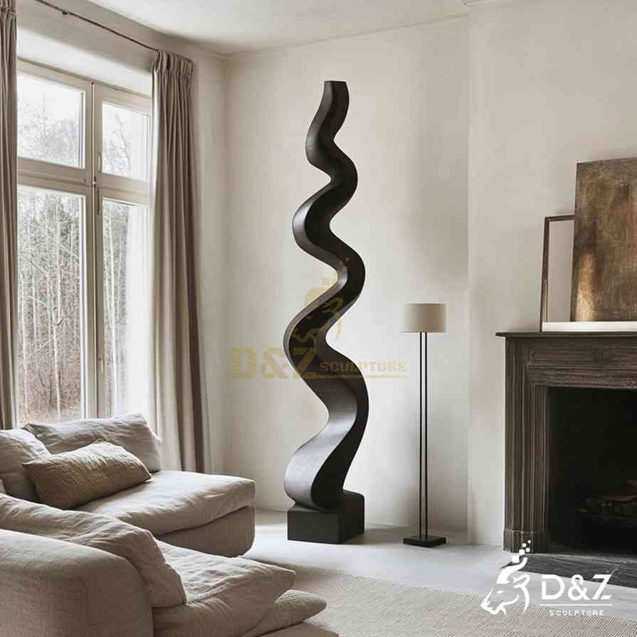 Bronze Tall Abstract Sculpture 2