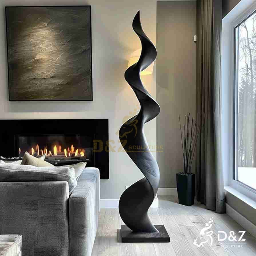 Bronze Tall Abstract Sculpture 5