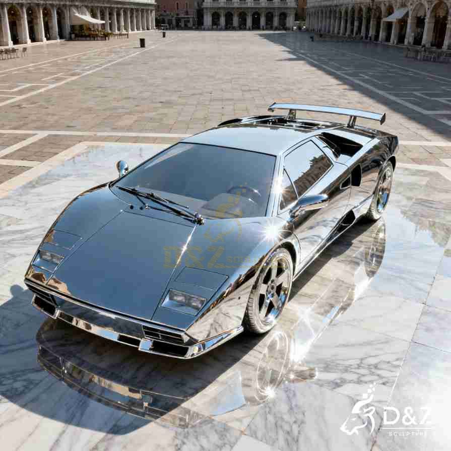 Modern Metal Car Sculptures 2