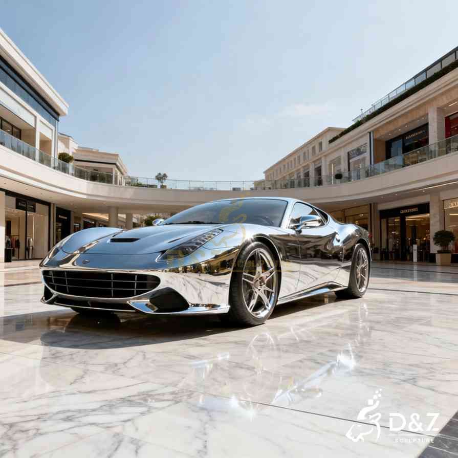 Modern Metal Car Sculptures 4