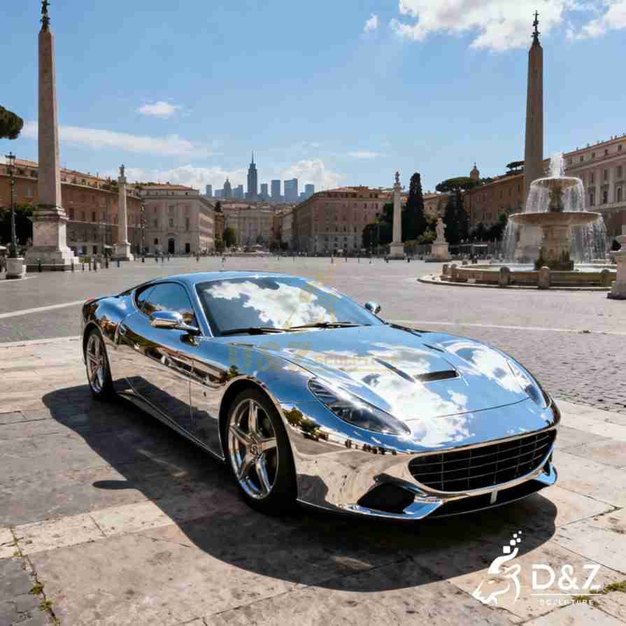 Modern Metal Car Sculptures 5