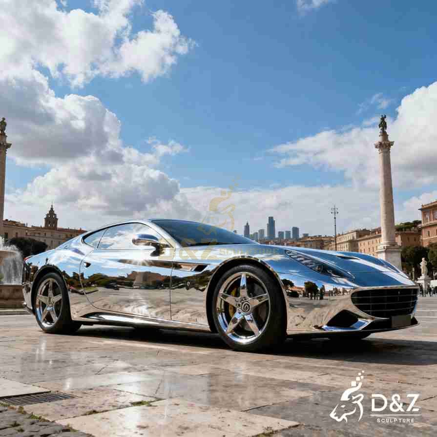 Modern Metal Car Sculptures 6
