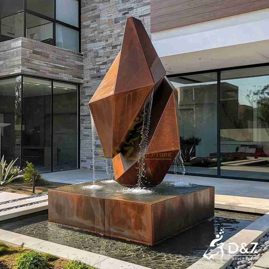 Geometric Mountain Fountain 5