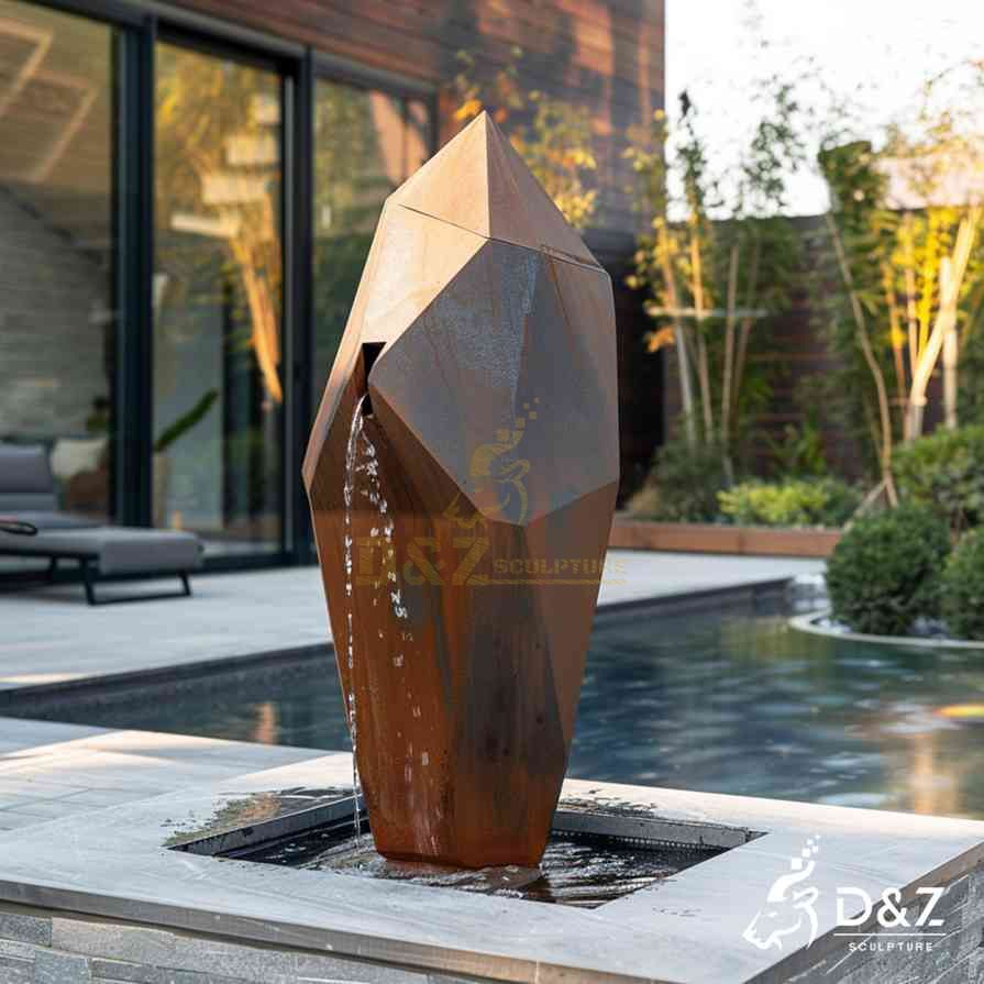 Geometric Mountain Fountain 6