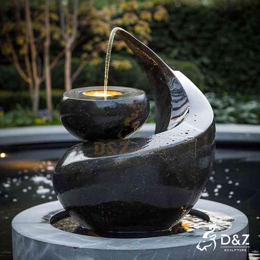 Large Outdoor Metal Bowl Fountain 1