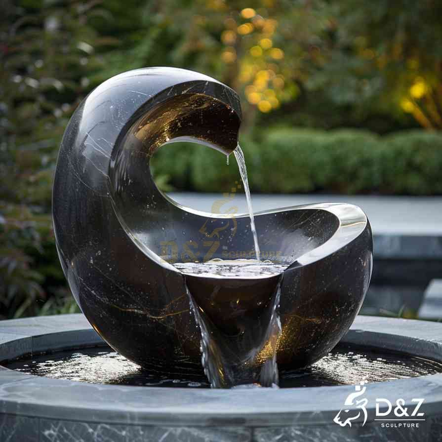 Large Outdoor Metal Bowl Fountain 3