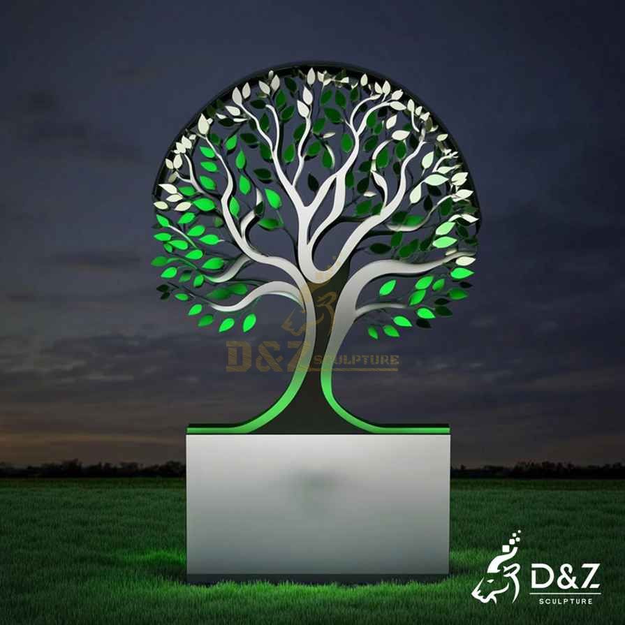 Large Outdoor Metal Tree of Life Sculpture 1