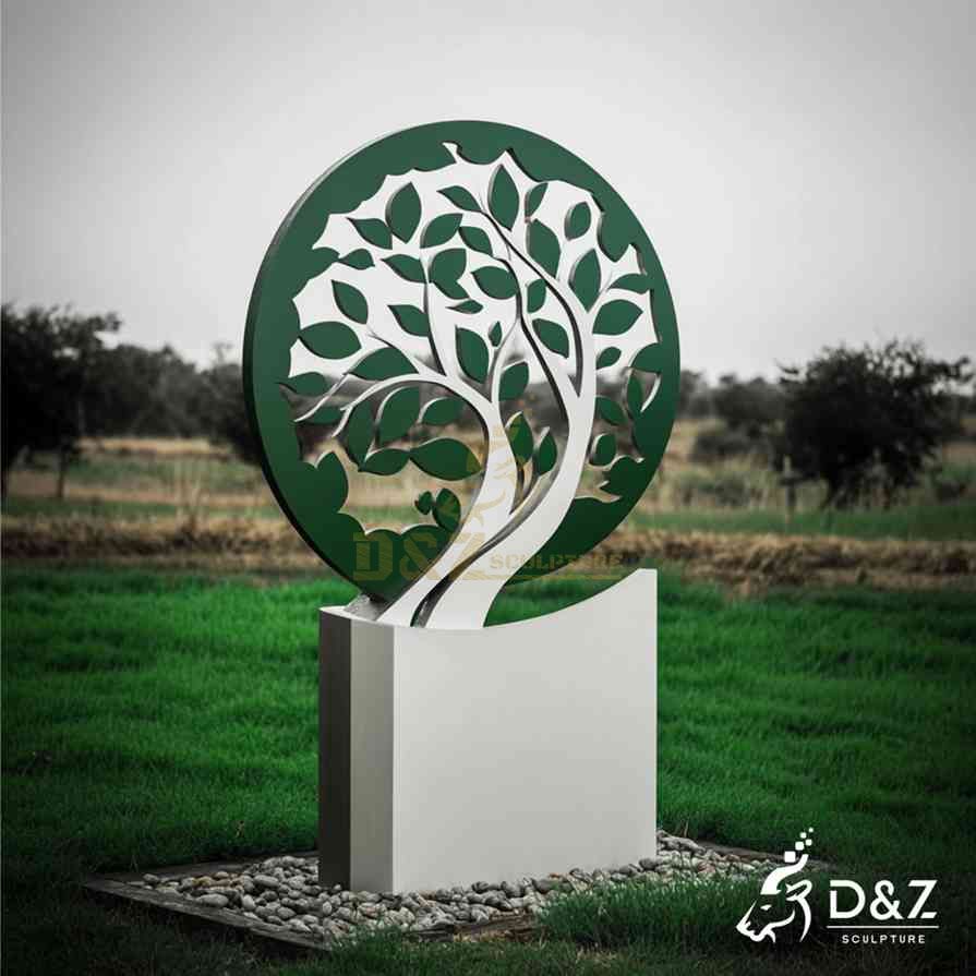 Large Outdoor Metal Tree of Life Sculpture 5