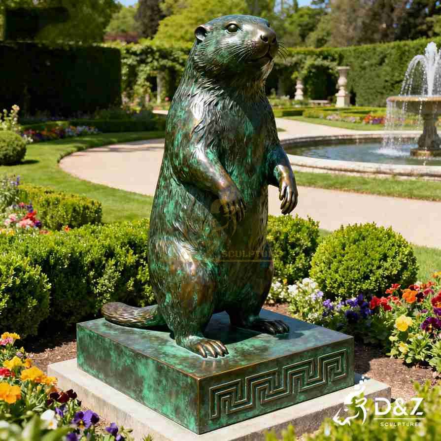 Bronze Prairie Dog Statue 4