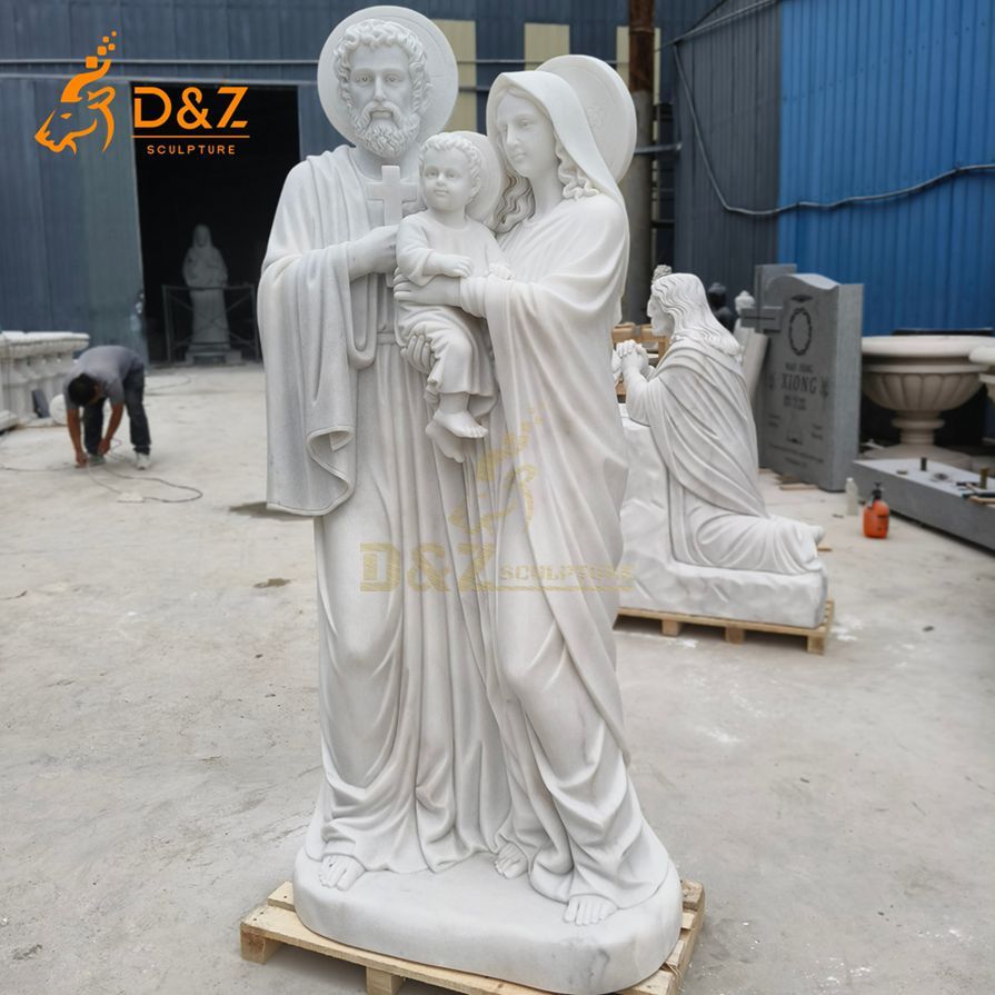 Life Size Holy Family Statue 4