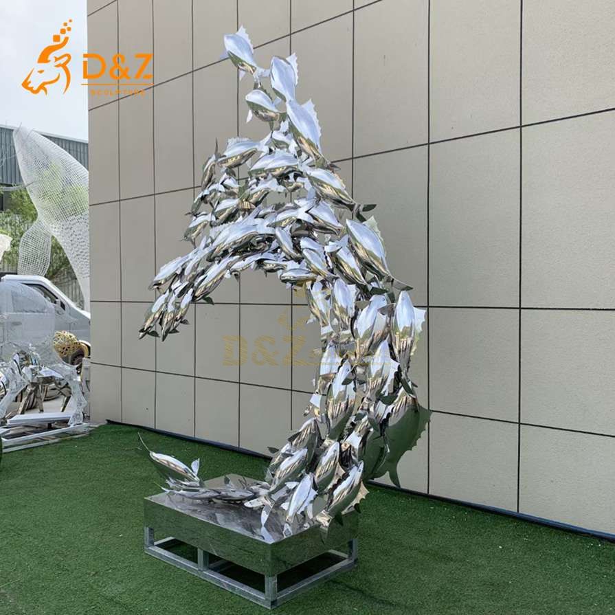 Large Modern Fish Sculpture 2