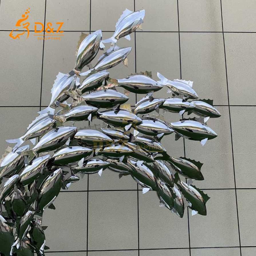 Large Modern Fish Sculpture 4