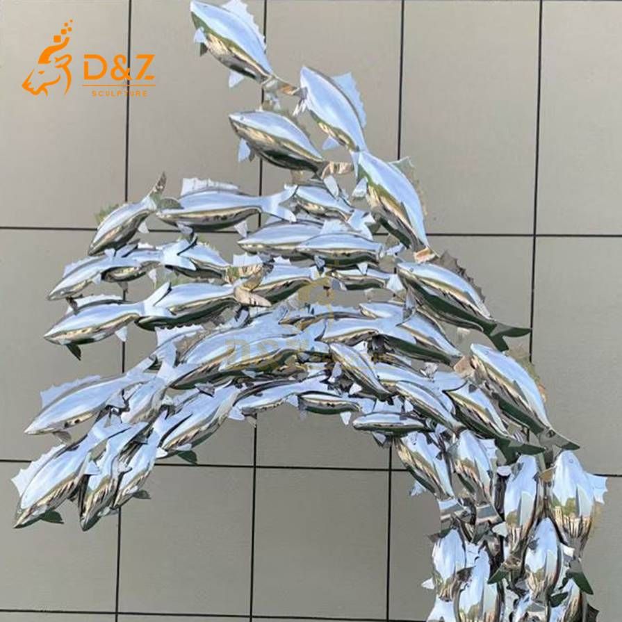 Large Modern Fish Sculpture 5