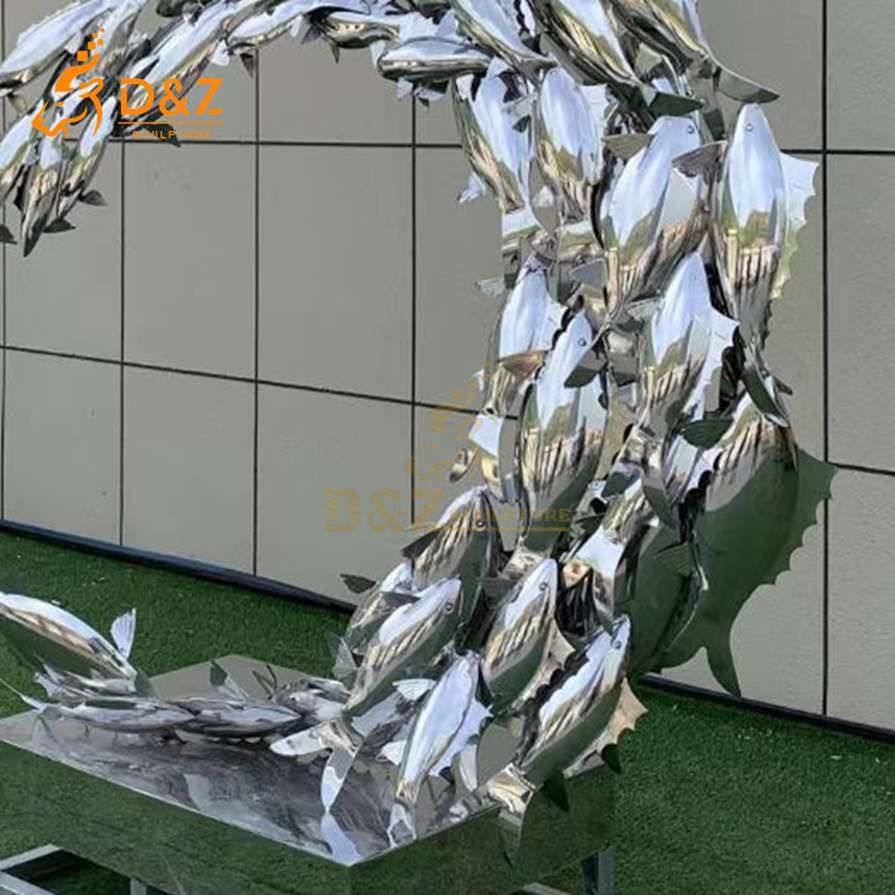 Large Modern Fish Sculpture 6