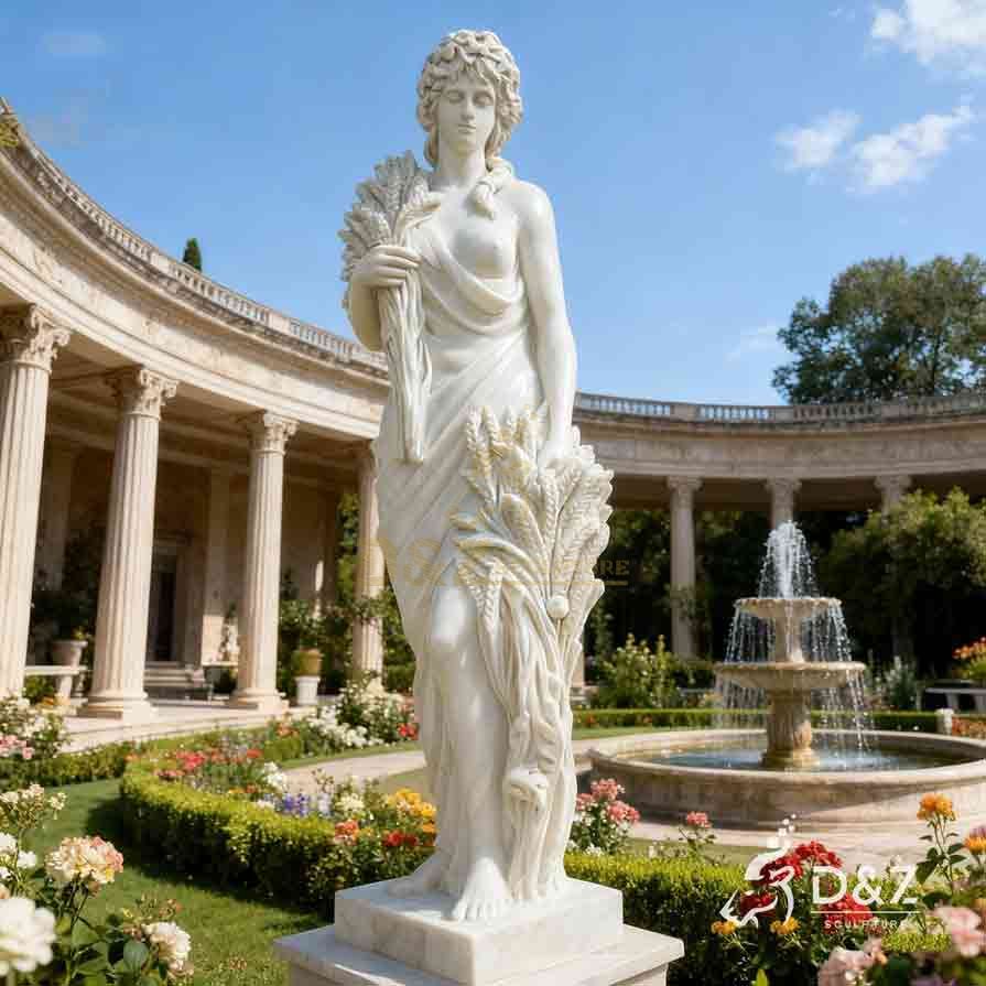 Demeter garden statue for sale