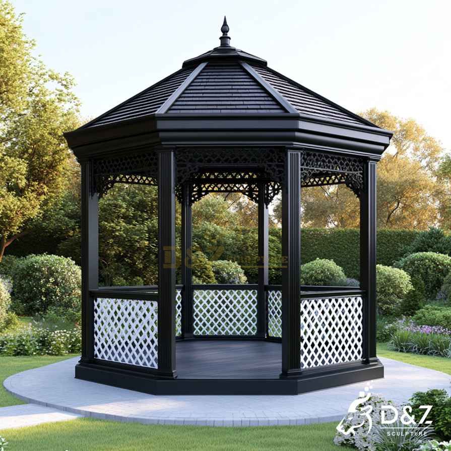 Metal Black Pavilion 3