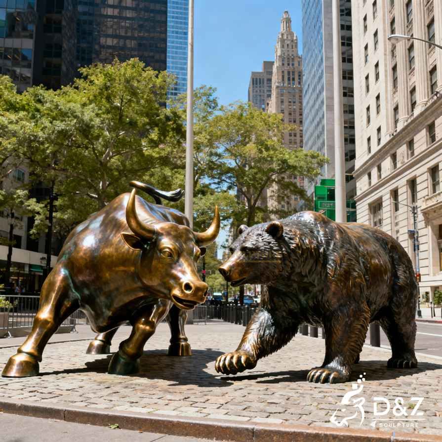 10-7 Types of Wall Street Bull Statue: Strength and Wealth 10-7 Types of Wall Street Bull Statue: Strength and Wealth