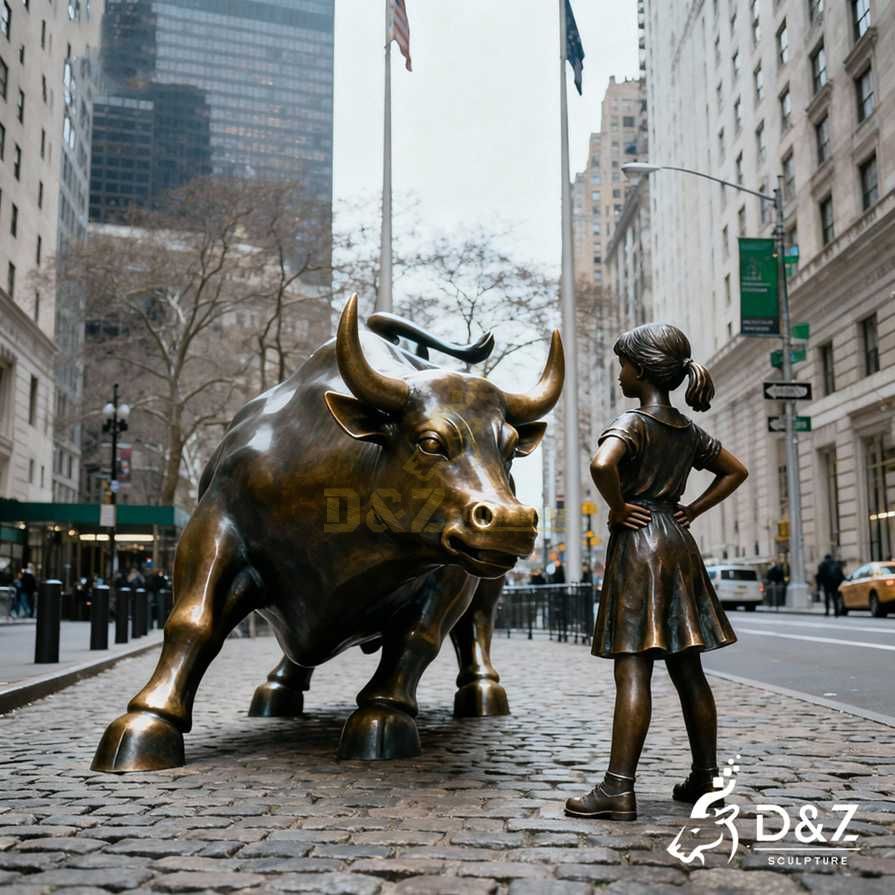 10-10 Types of Wall Street Bull Statue: Strength and Wealth