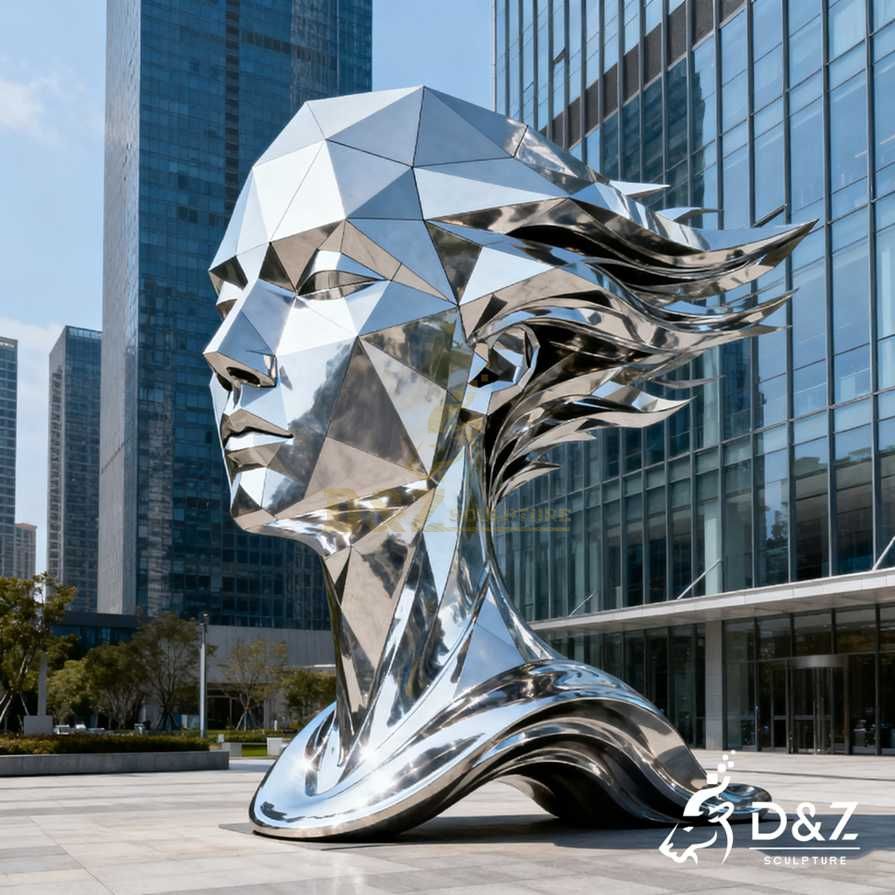 Abstract Face Sculpture 6