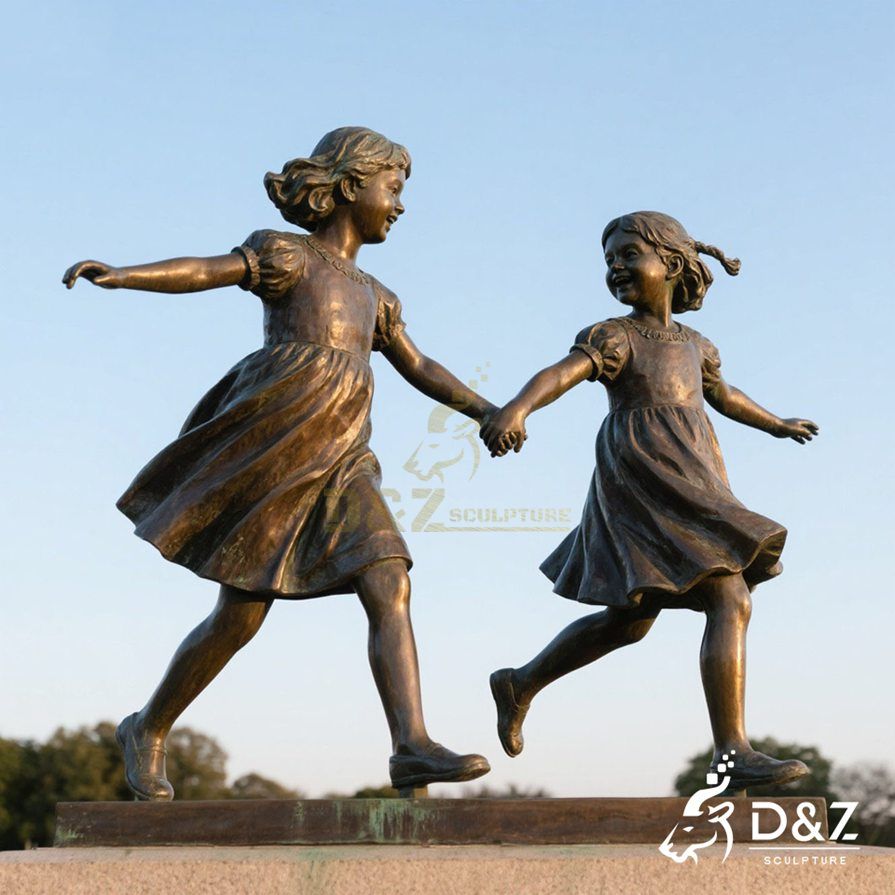 Bronze Sisters Statue 5