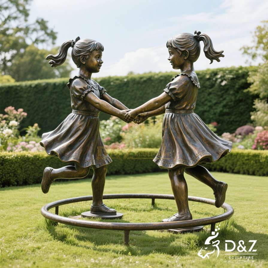 Bronze Sisters Statue 6